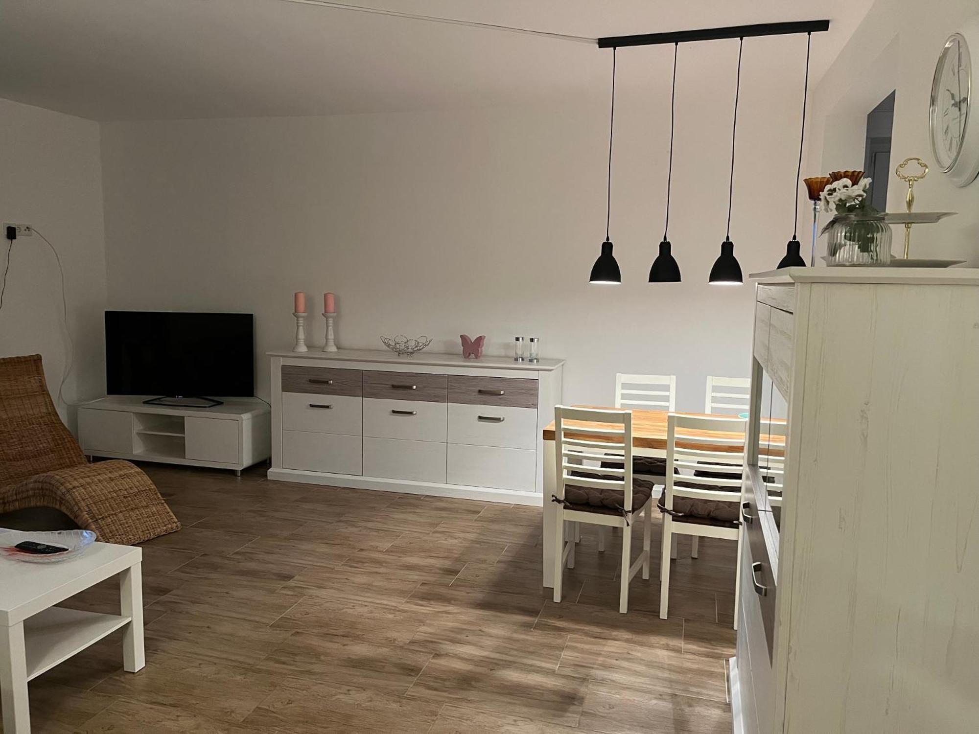 Wunderschoene Ferienwohnung Mit Balkon Auf Dem Bauernhof Greven Eksteriør billede
