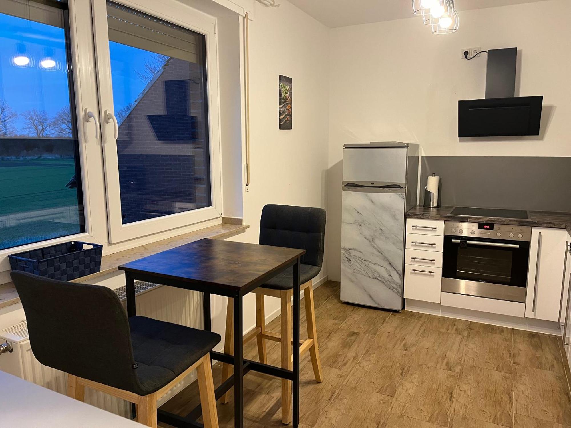 Wunderschoene Ferienwohnung Mit Balkon Auf Dem Bauernhof Greven Eksteriør billede