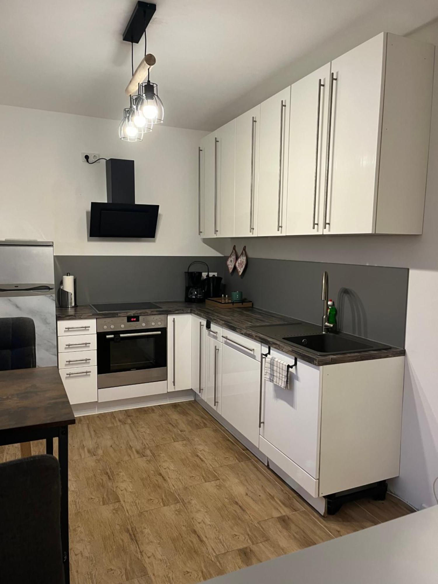 Wunderschoene Ferienwohnung Mit Balkon Auf Dem Bauernhof Greven Eksteriør billede