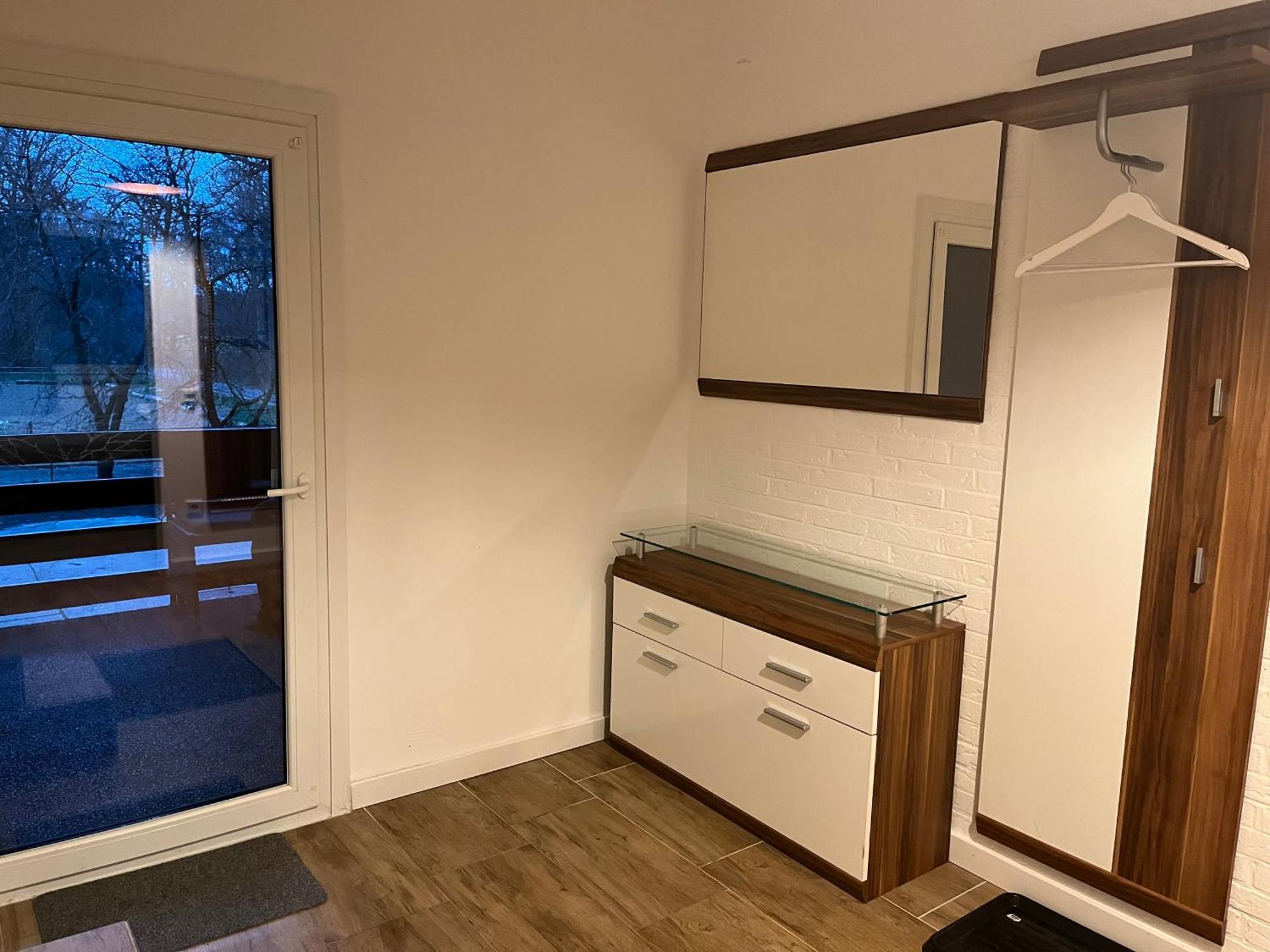 Wunderschoene Ferienwohnung Mit Balkon Auf Dem Bauernhof Greven Eksteriør billede