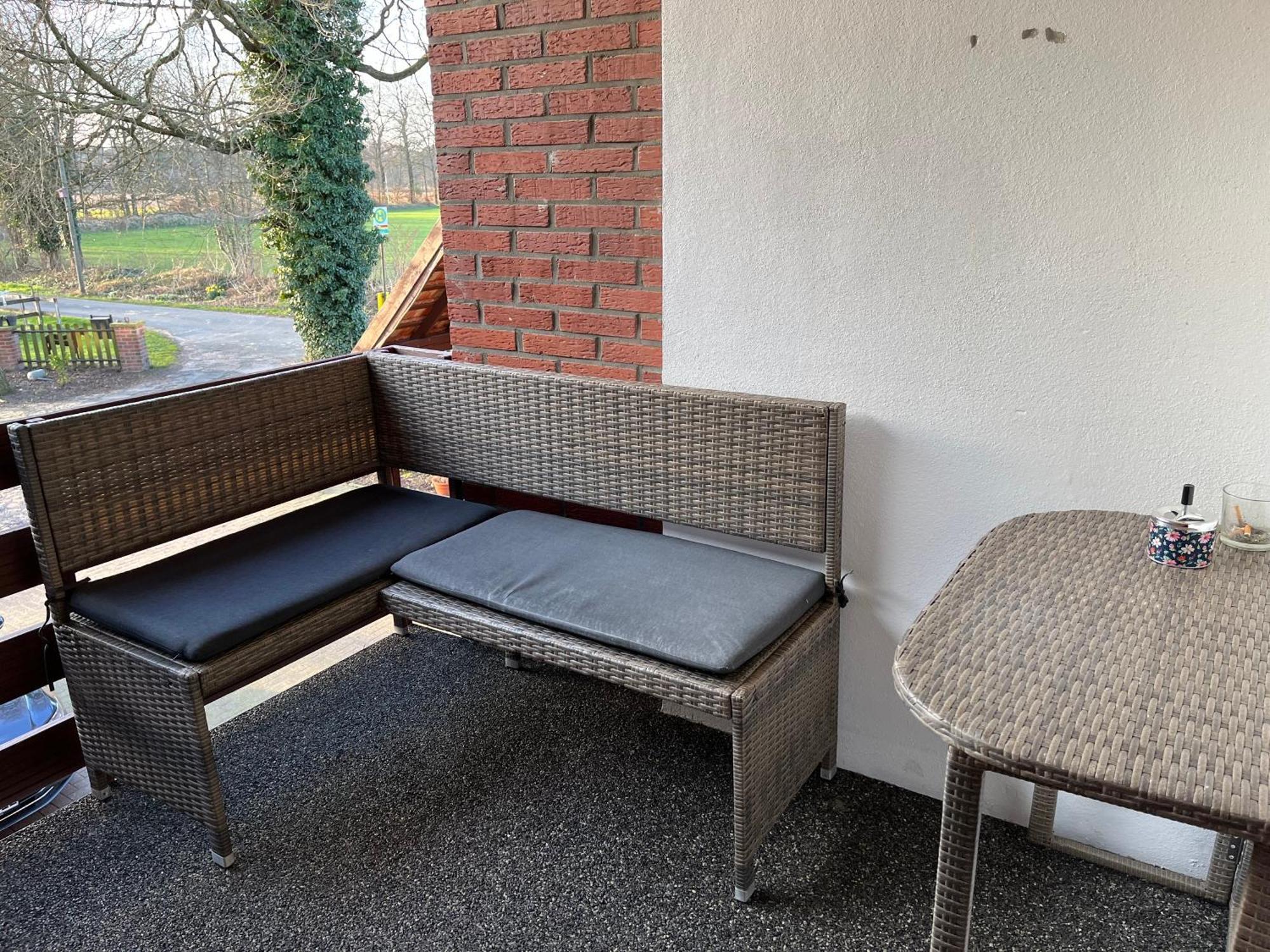 Wunderschoene Ferienwohnung Mit Balkon Auf Dem Bauernhof Greven Eksteriør billede